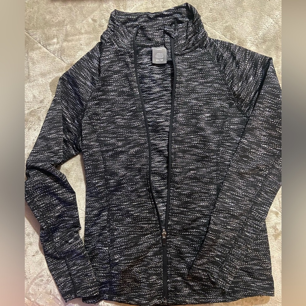 Joe Fresh Black and White Active Jacket